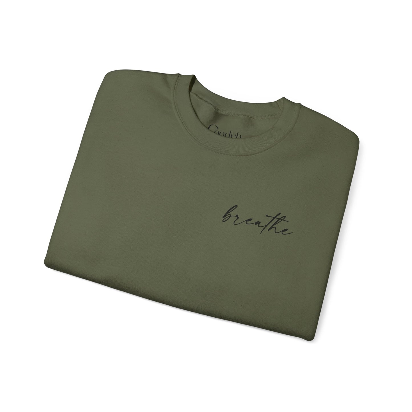 Be Kind Be Brave Be You Crewneck Sweatshirt premium fabric texture