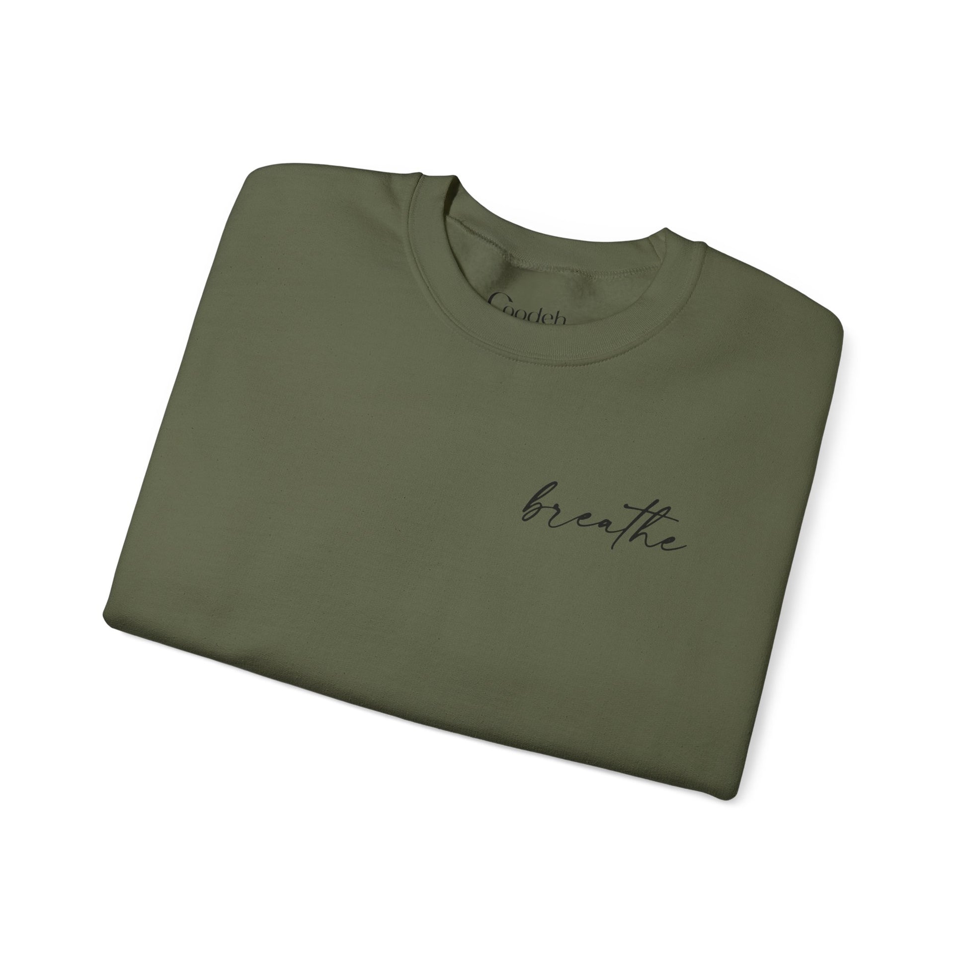 Be Kind Be Brave Be You Crewneck Sweatshirt premium fabric texture