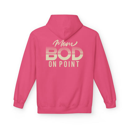 Mom Bod On Point Funny Graphic Hoodie mom life clothing