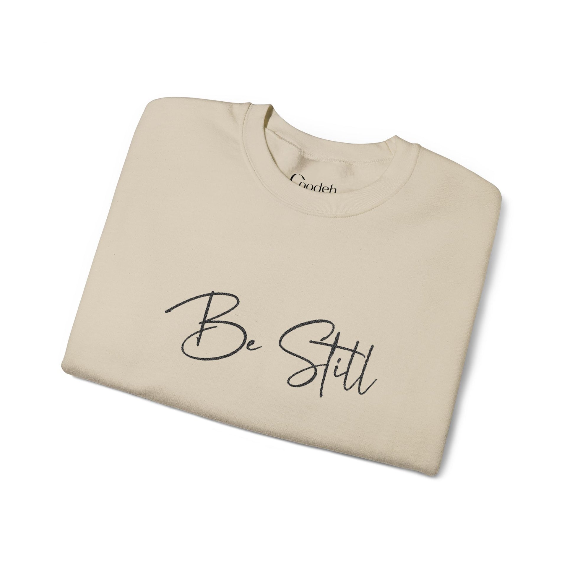 Be Still Graphic Crewneck Sweatshirt unisex fit