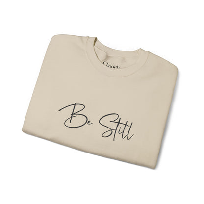 Be Still Graphic Crewneck Sweatshirt unisex fit