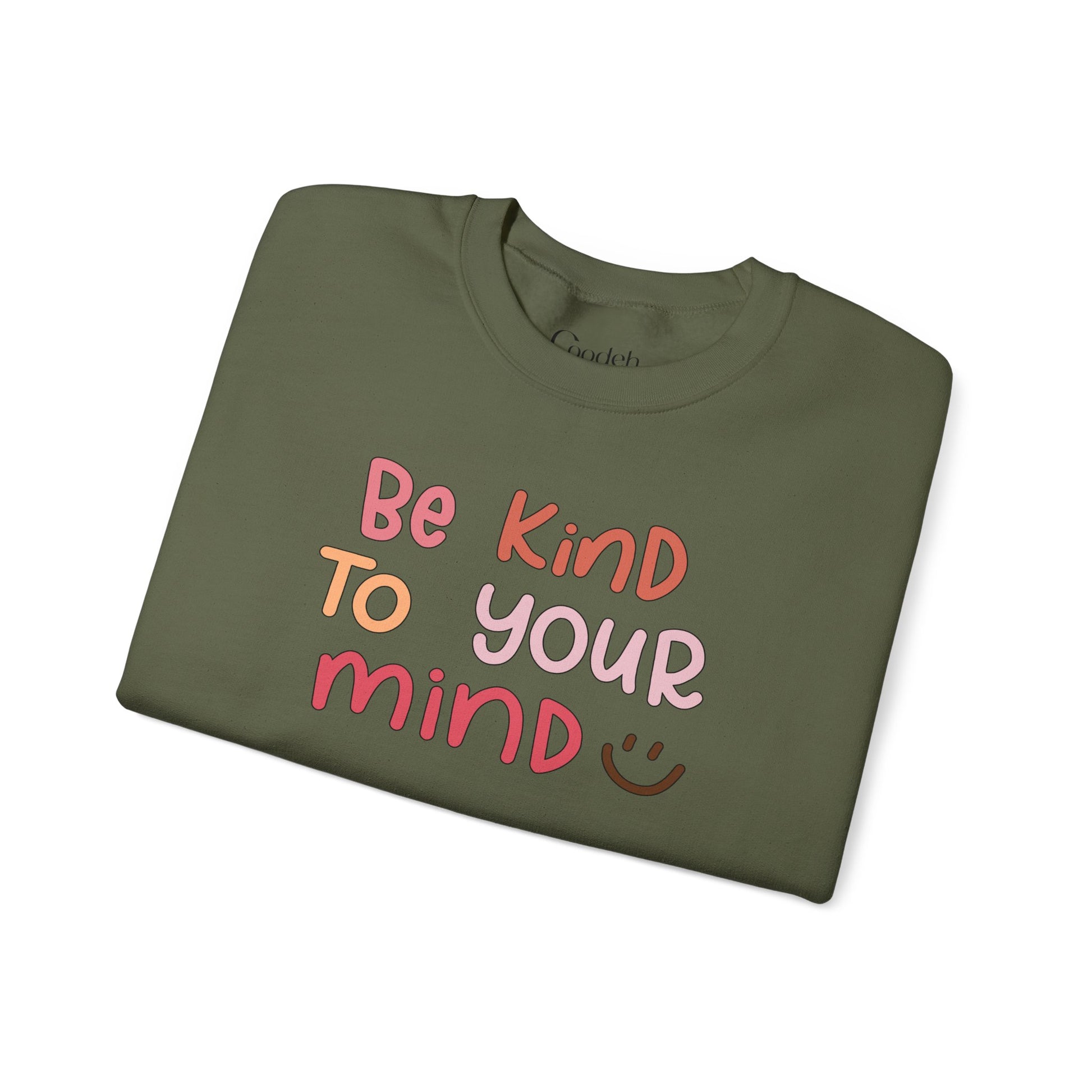 Be Kind To Your Mind Crewneck Sweatshirt casual style