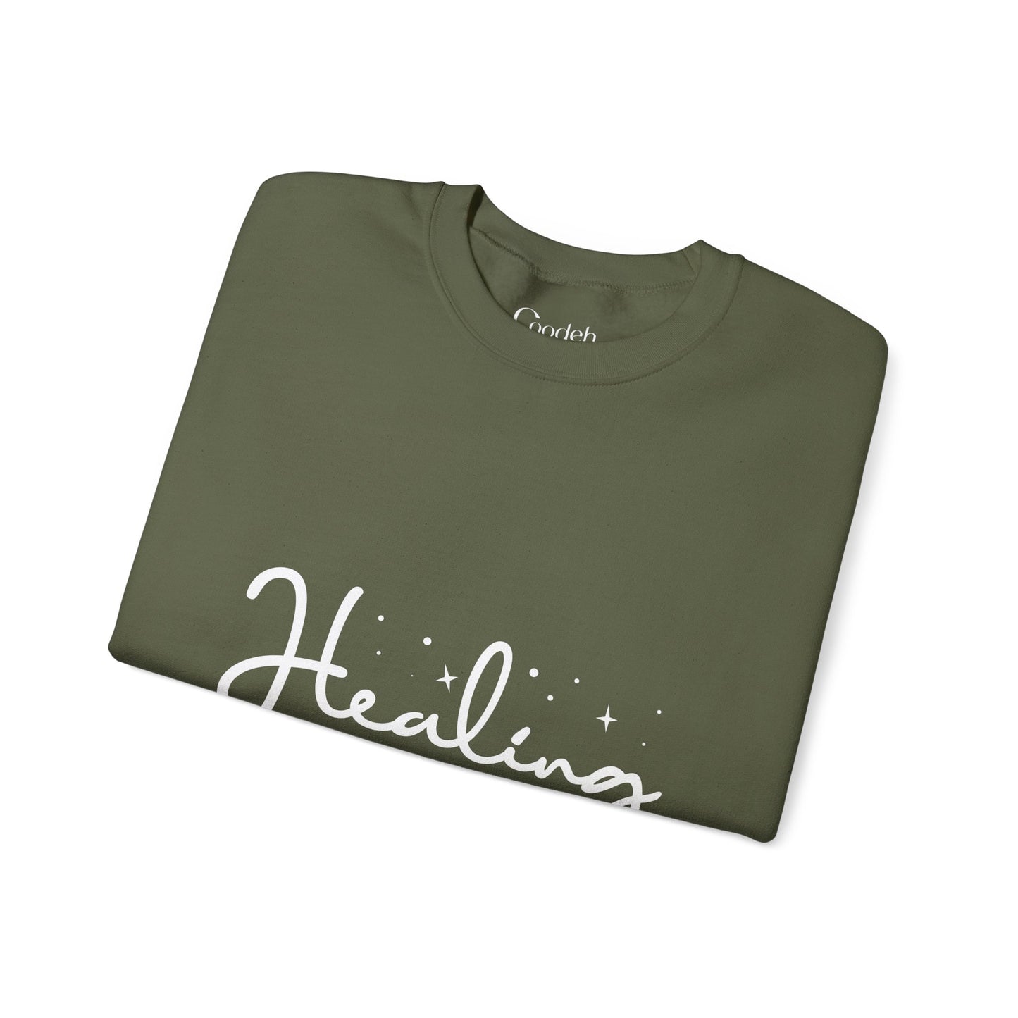 Healing Life's About Change Crewneck Sweatshirt motivational clothing design