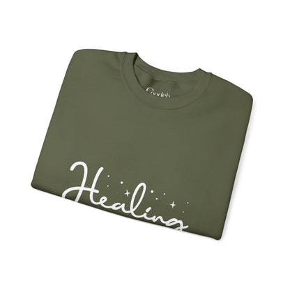 Healing Life's About Change Crewneck Sweatshirt motivational clothing design