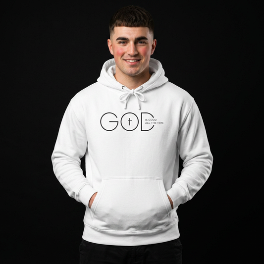 God is Good All The Time Fleece Hoodie