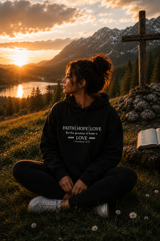 Faith Hope Love Hoodie