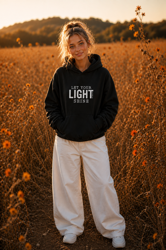 Let Your Light Shine Hoodie