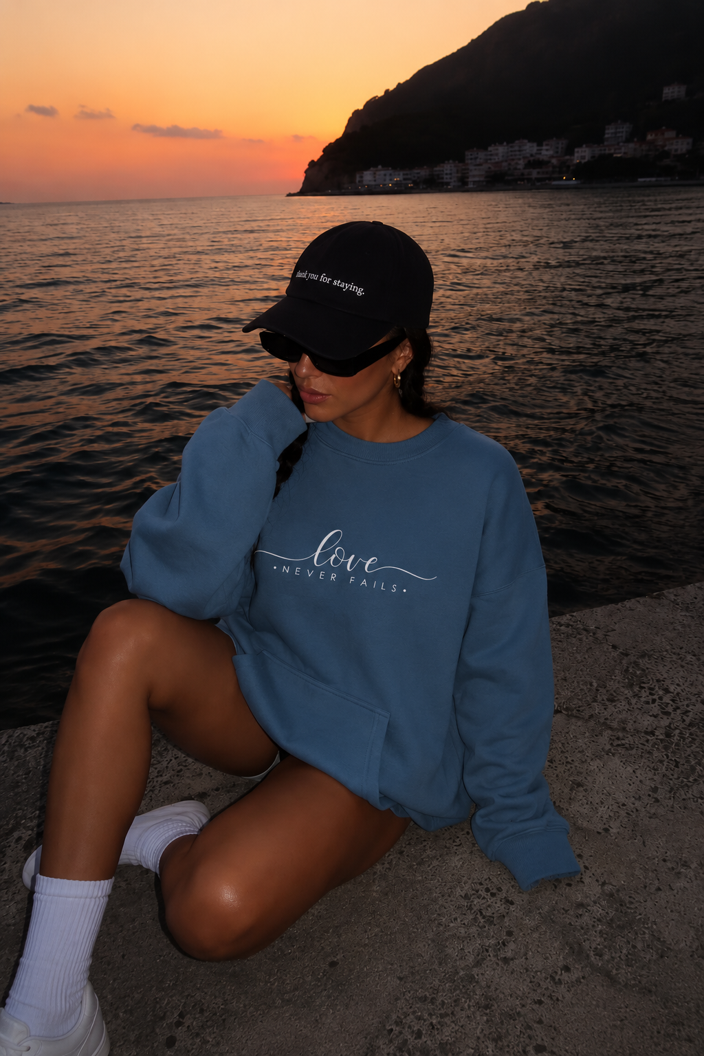 Love Never Fails Sweatshirt