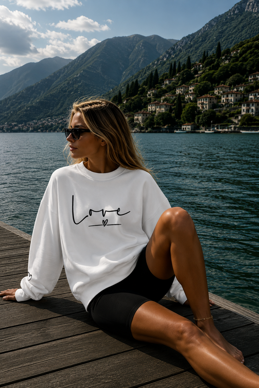 Love Heart Crewneck