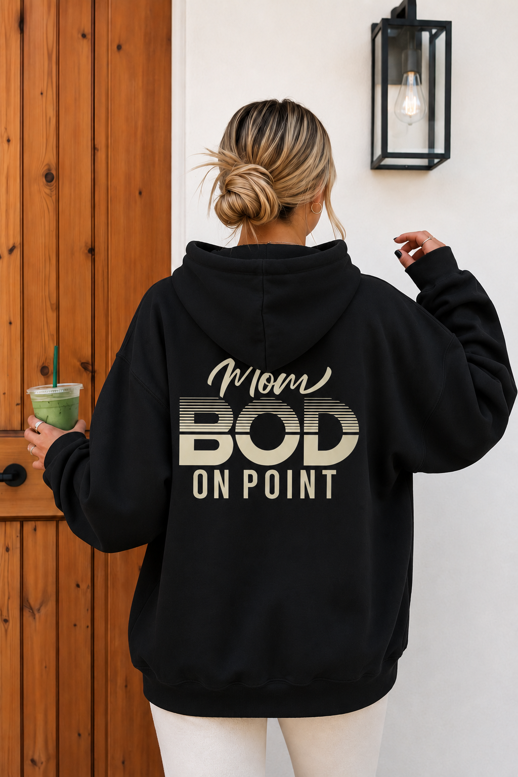 Mom Bod On Point Hoodie
