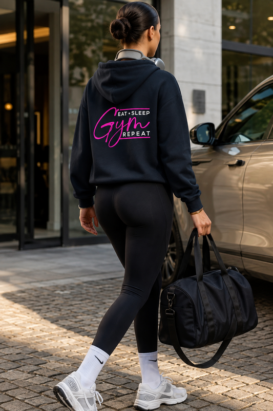 Eat Sleep Gym Repeat Hoodie