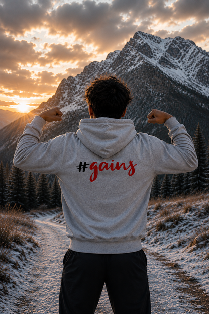 #Gains Hoodie