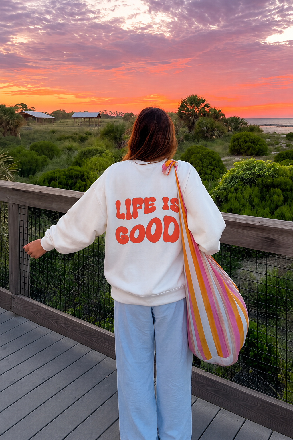 Life Is Good Sweatshirt