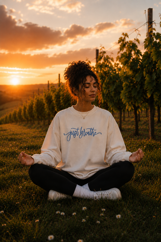 Just Breathe Sweatshirt