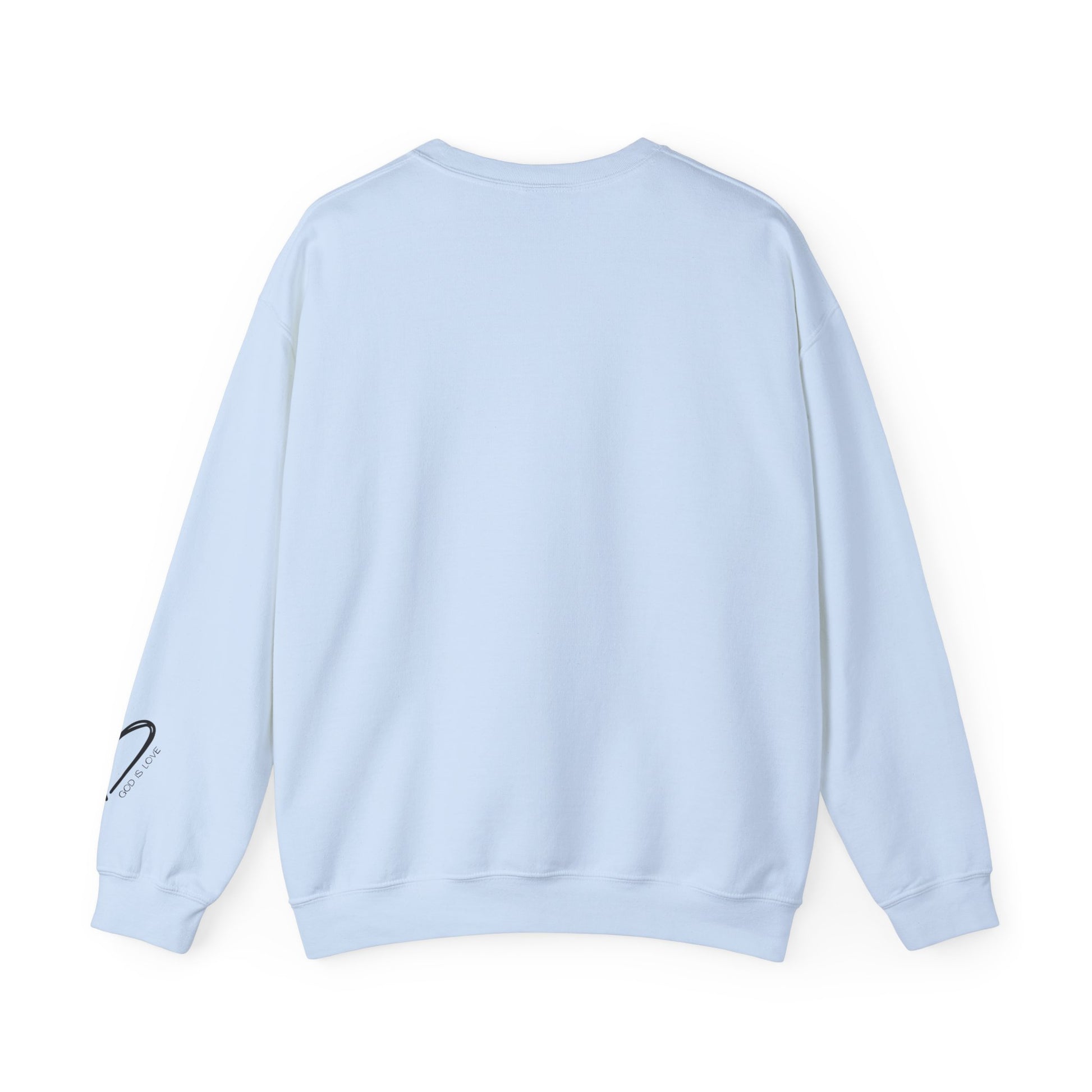 Just Breathe Crewneck Sweatshirt calming message apparel
