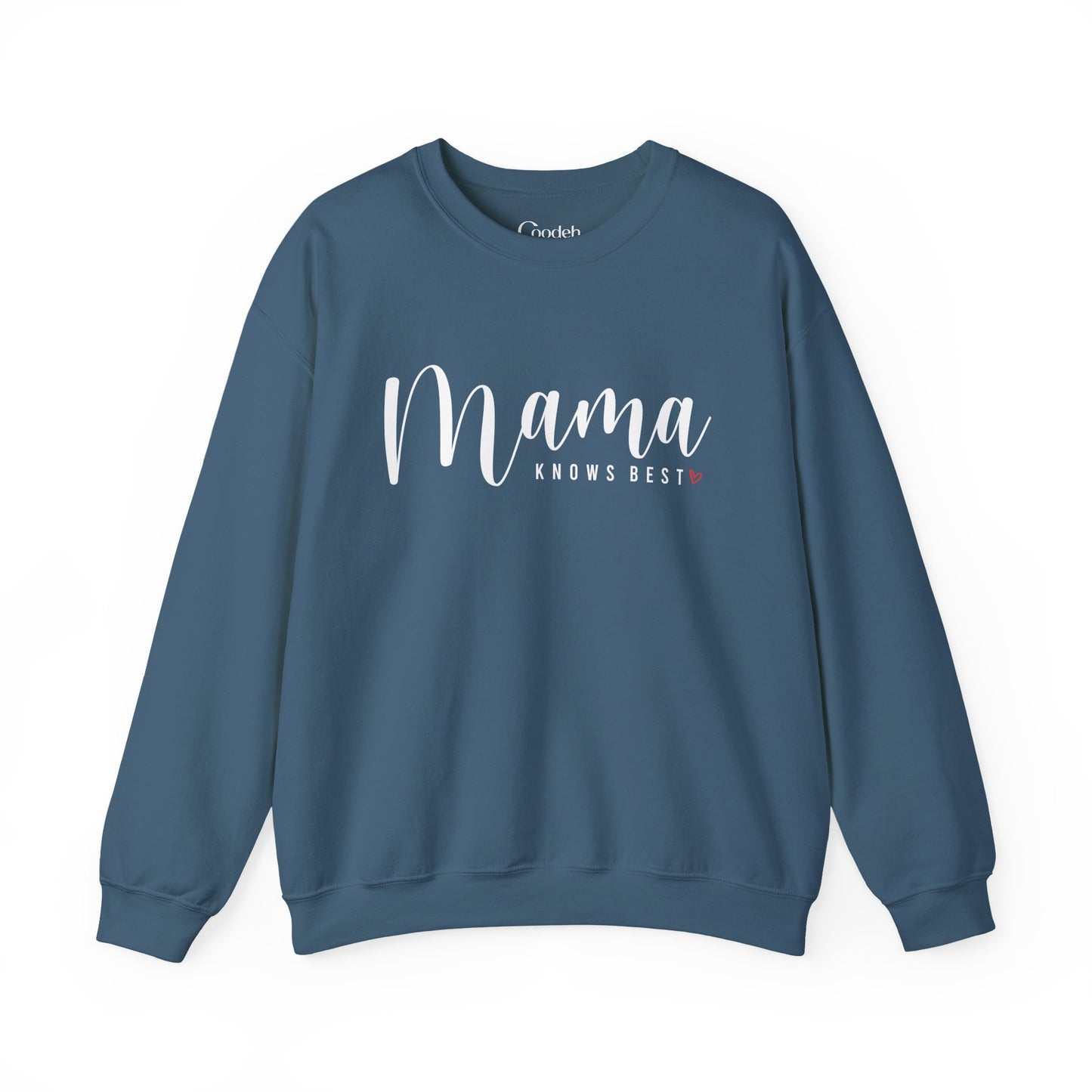 Mama Knows Best Crewneck Sweatshirt soft feel