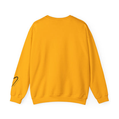 Grateful Thankful Blessed Crewneck Sweatshirt durable stitching detail