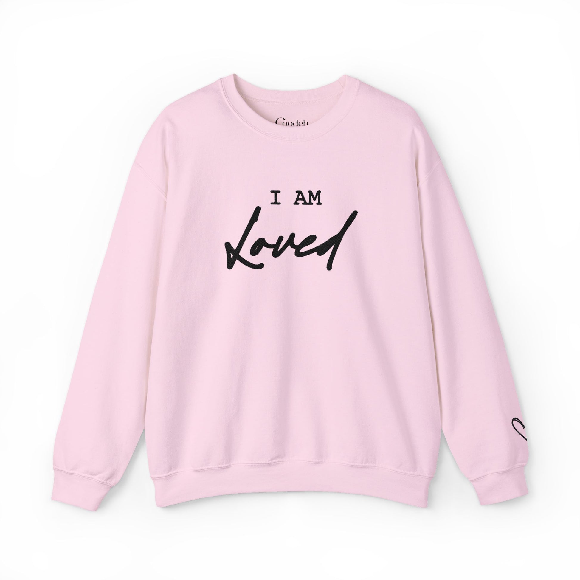 I Am Loved Crewneck Sweatshirt back view