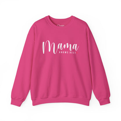 Mama Knows Best Crewneck Sweatshirt casual style