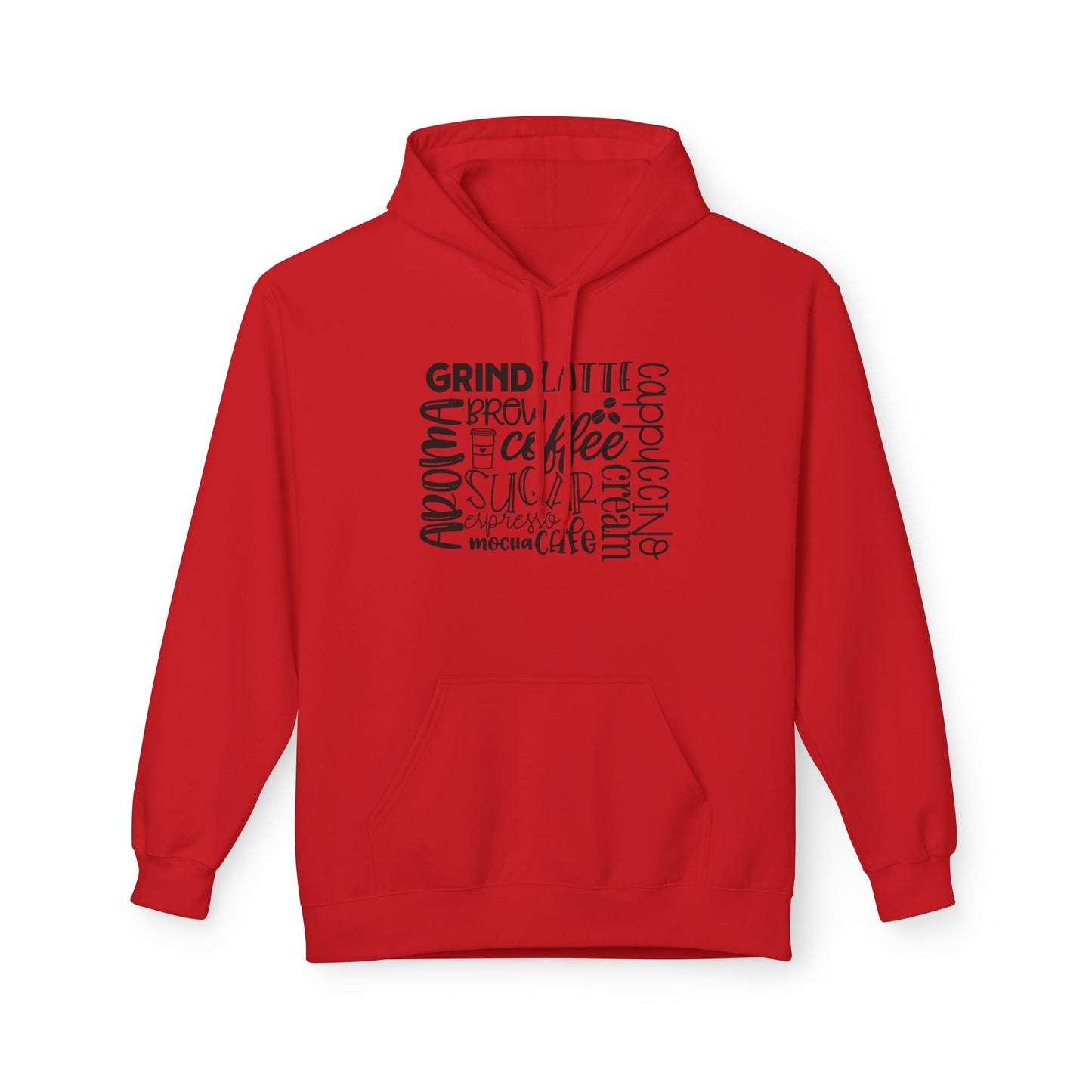 Coffee Lover Graphic Hoodie for Everyday Wear studio product image