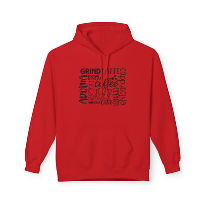 Coffee Lover Graphic Hoodie for Everyday Wear studio product image