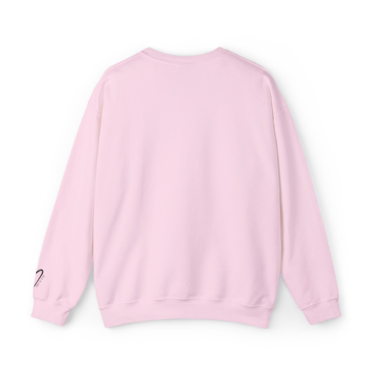 Be Still Graphic Crewneck Sweatshirt graphic print detail