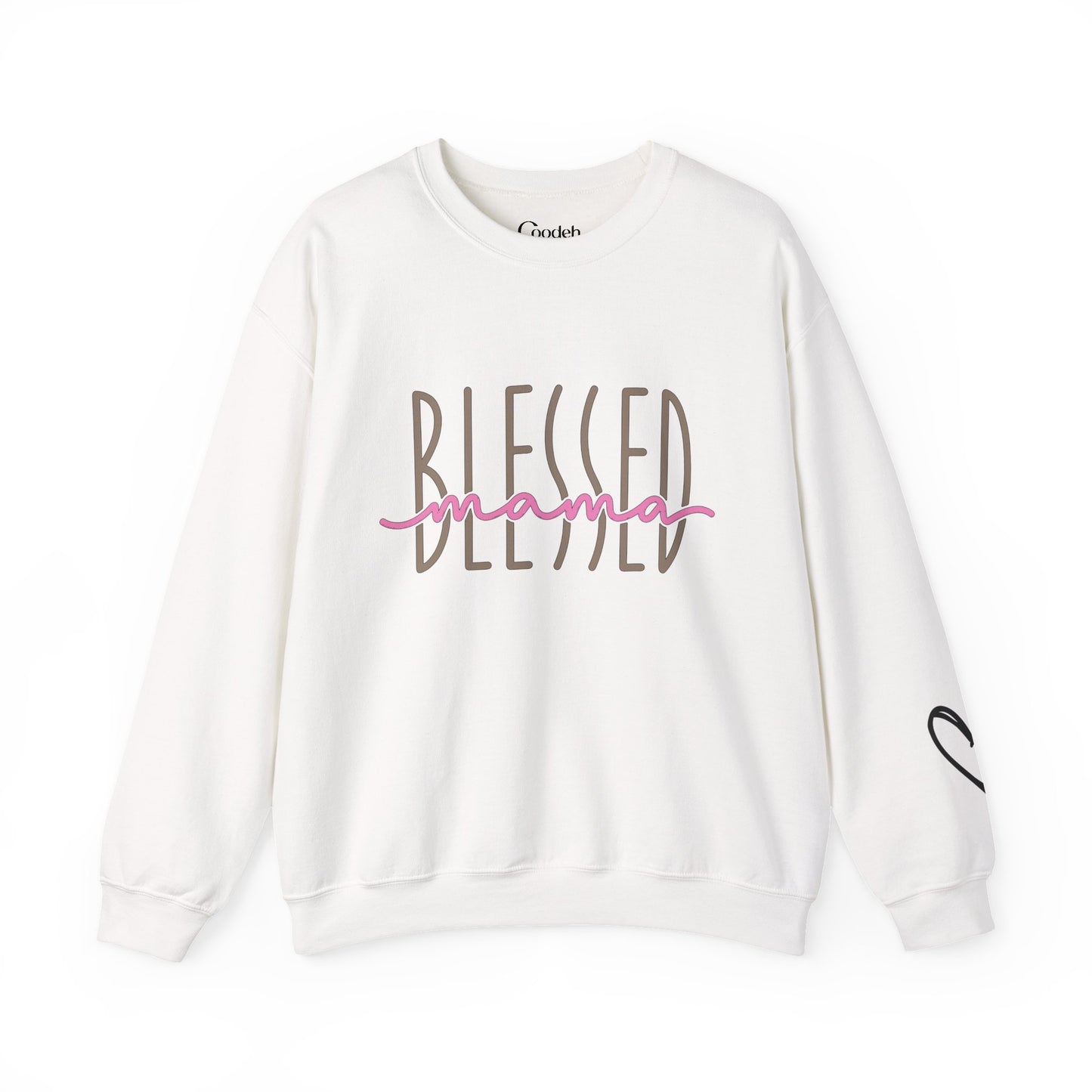 Blessed Mama Crewneck Sweatshirt mom life clothing