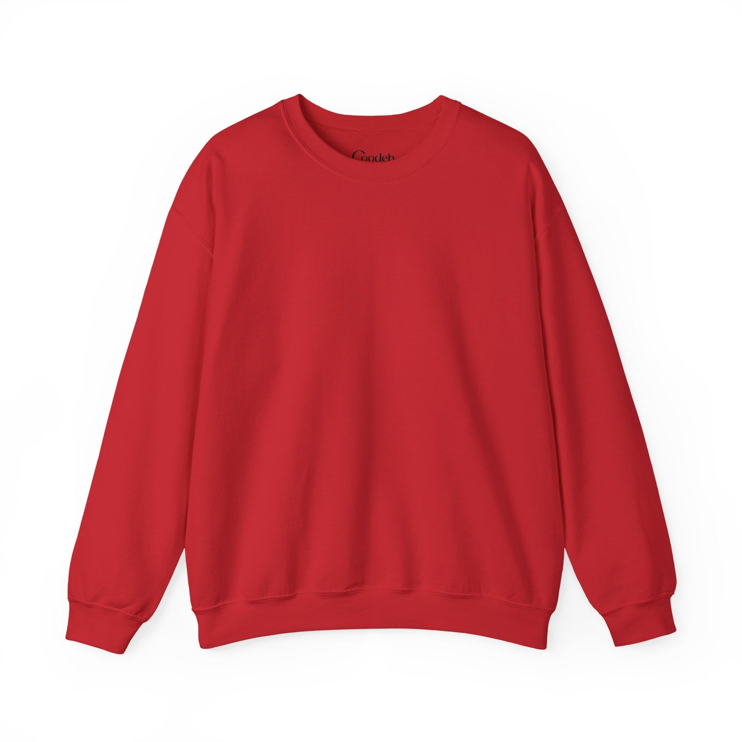 Moody Faces Crewneck Sweatshirt durable stitching detail