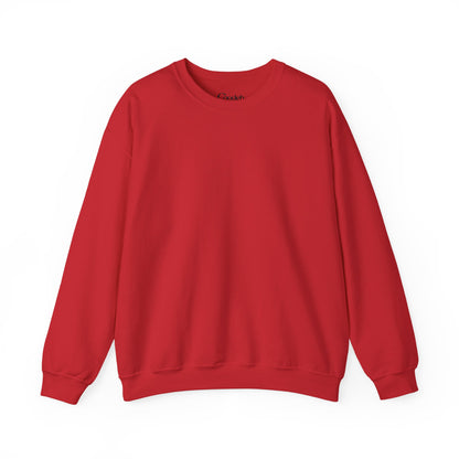 Moody Faces Crewneck Sweatshirt durable stitching detail