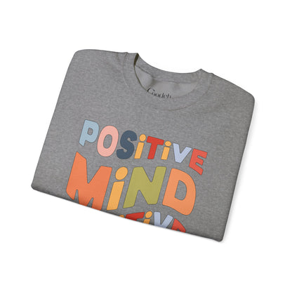 Positive Mind Positive Vibes Crewneck Sweatshirt premium quality