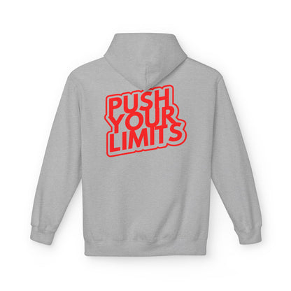 Push Your Limits Motivational Fitness Hoodie premium quality