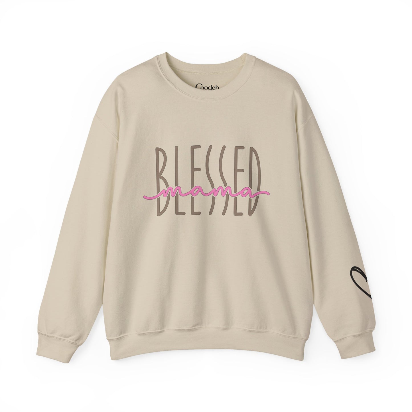 Blessed Mama Crewneck Sweatshirt motherhood apparel