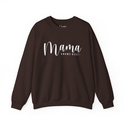 Mama Knows Best Crewneck Sweatshirt product photo