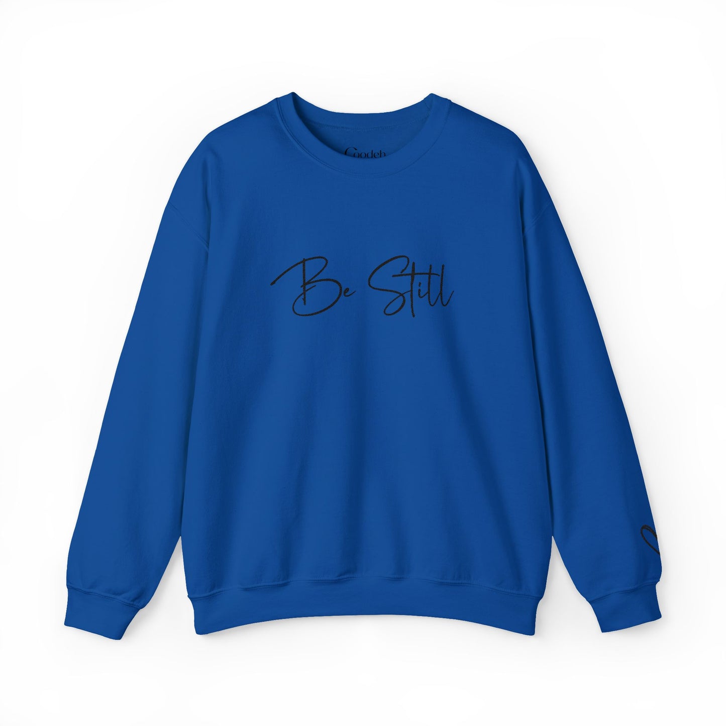Be Still Graphic Crewneck Sweatshirt modern casual fashion