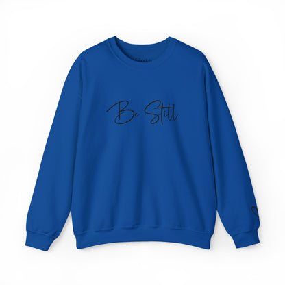 Be Still Graphic Crewneck Sweatshirt modern casual fashion