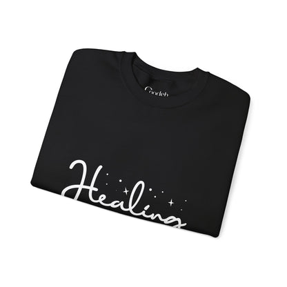 Healing Life's About Change Crewneck Sweatshirt spring casual wear look