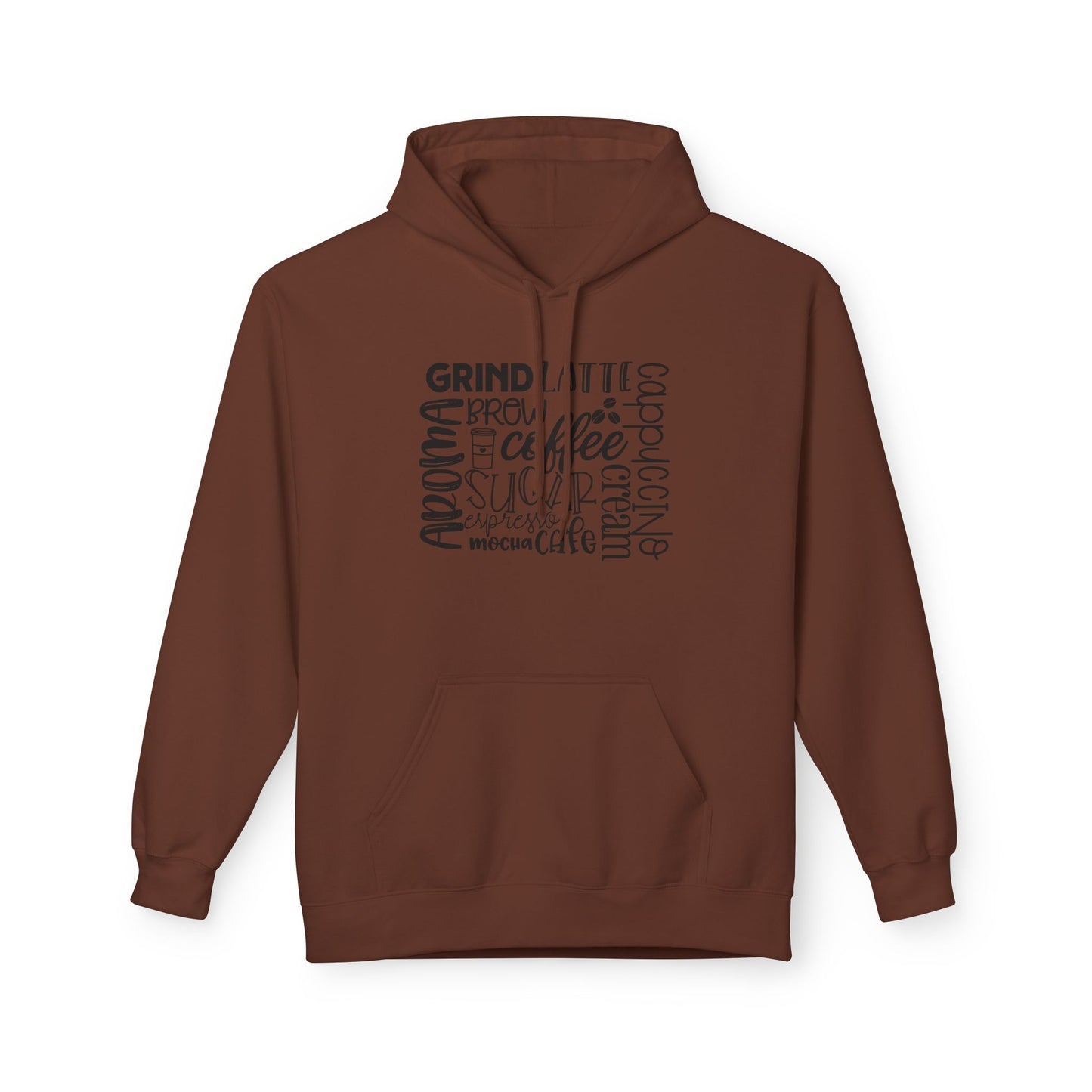 Coffee Lover Graphic Hoodie for Everyday Wear back view