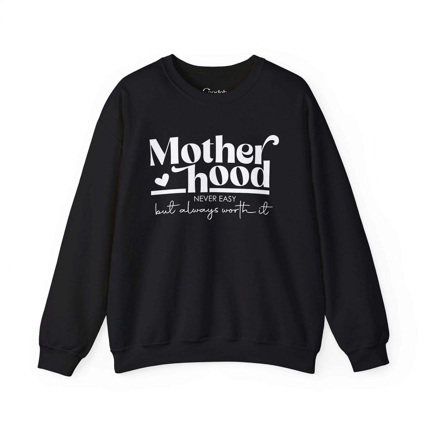 Motherhood Graphic Crewneck Sweatshirt sleeve detail