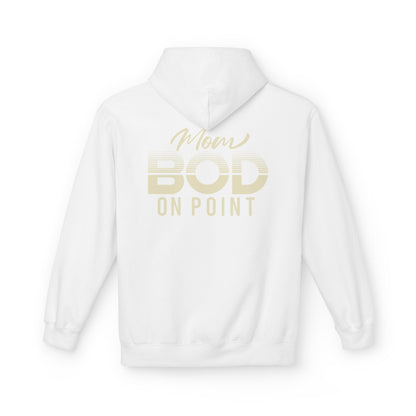 Mom Bod On Point Funny Graphic Hoodie humorous mom design