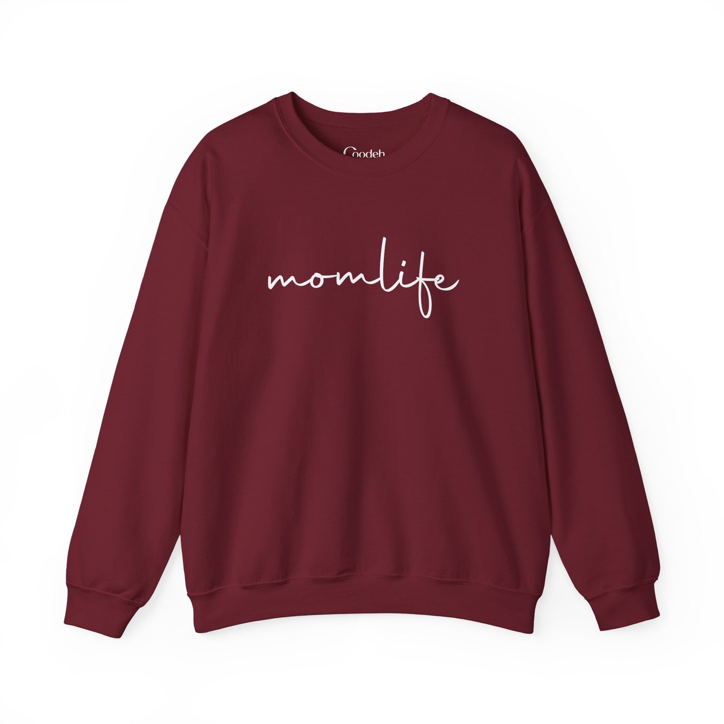 Mom Life Graphic Crewneck Sweatshirt front design