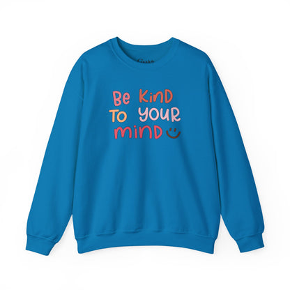 Be Kind To Your Mind Crewneck Sweatshirt product photo
