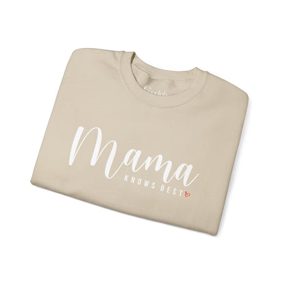 Mama Knows Best Crewneck Sweatshirt back view