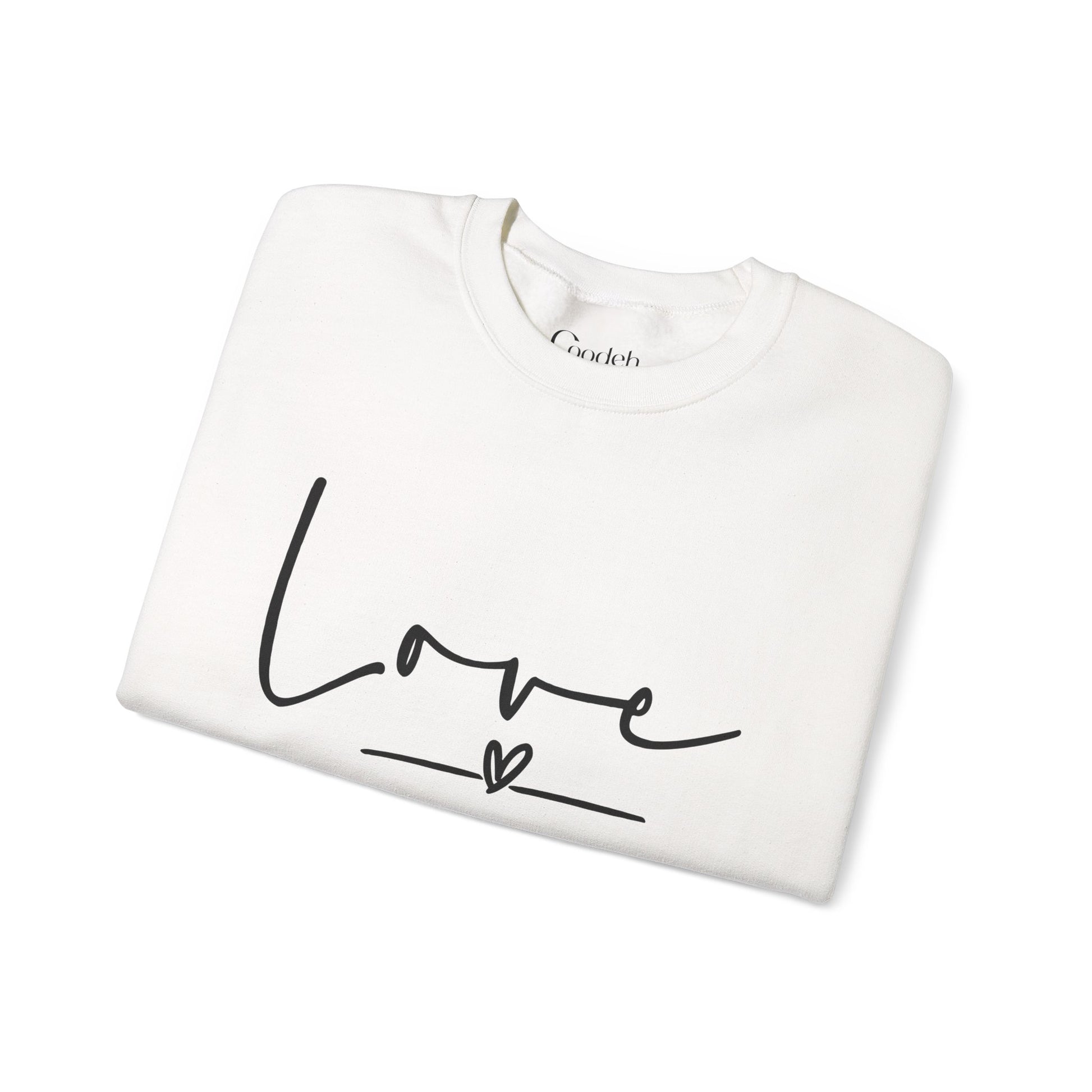 Love Graphic Crewneck Sweatshirt relaxed fit