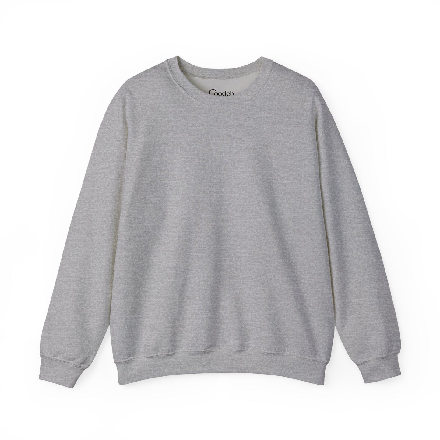 Love Conquers Crewneck Sweatshirt sleeve detail close up