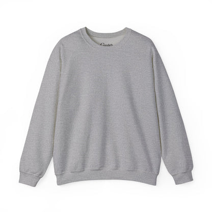Love Conquers Crewneck Sweatshirt sleeve detail close up