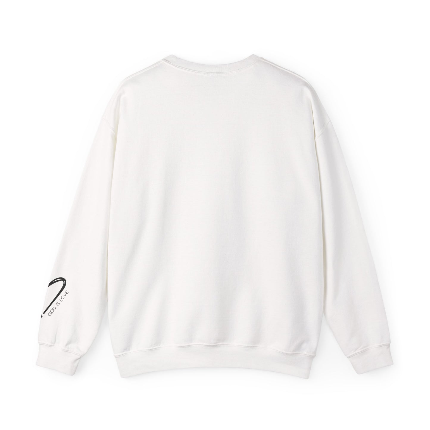 Love Graphic Crewneck Sweatshirt sleeve detail