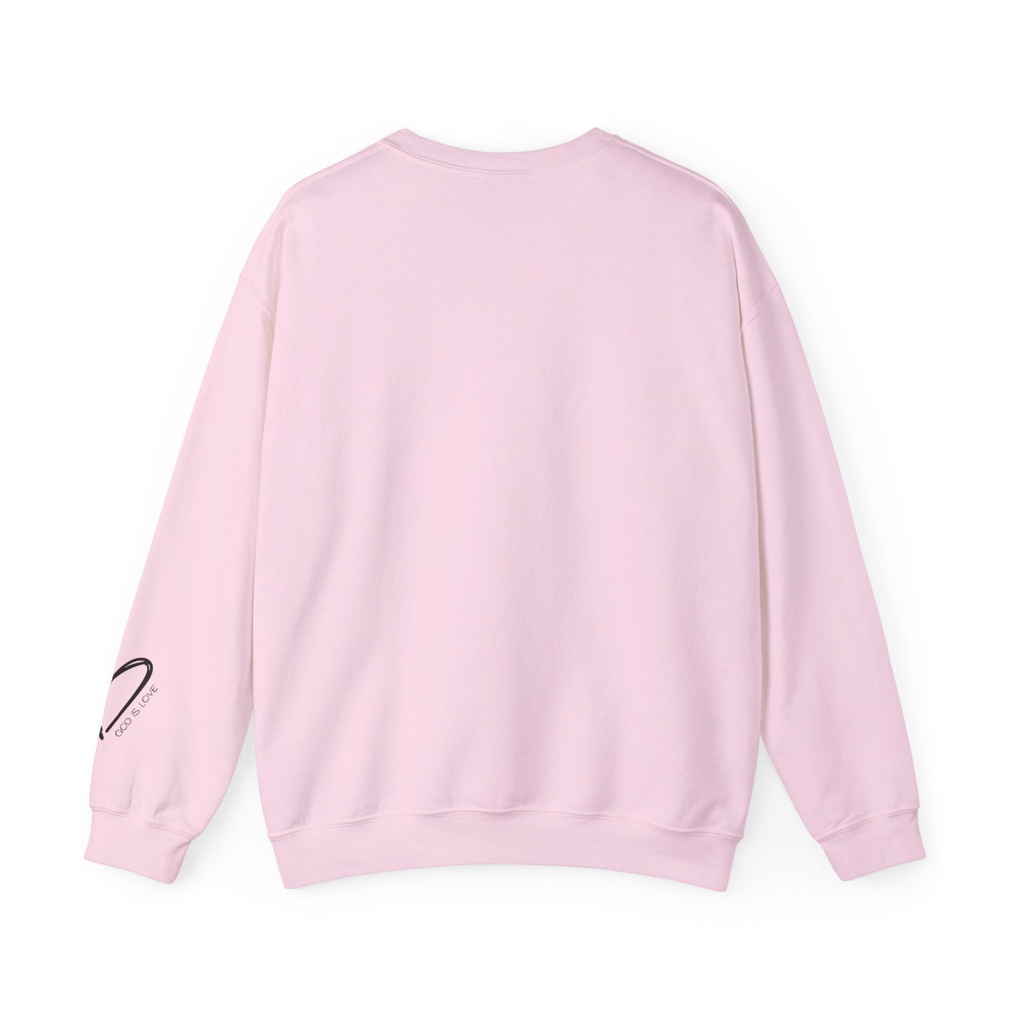 Pink Ribbon Cure Hope Supporter Fight Sweatshirt back view