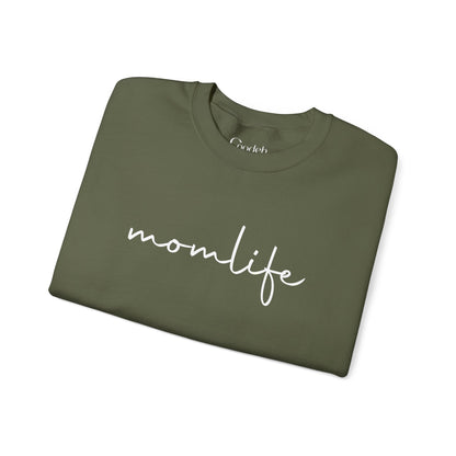 Mom Life Graphic Crewneck Sweatshirt weekend outfit