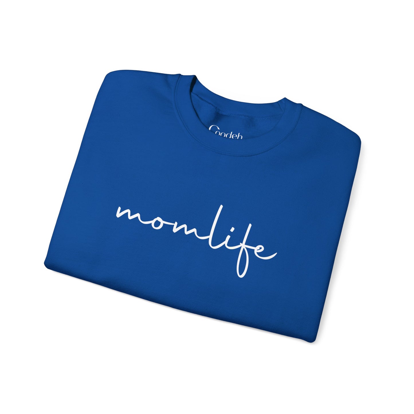 Mom Life Graphic Crewneck Sweatshirt graphic artwork detail