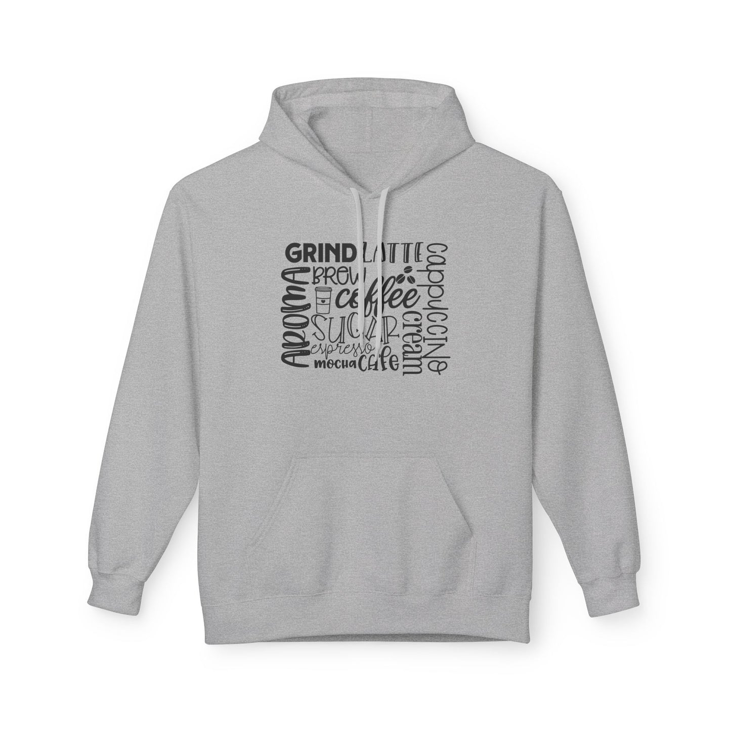Coffee Lover Graphic Hoodie for Everyday Wear front graphic print